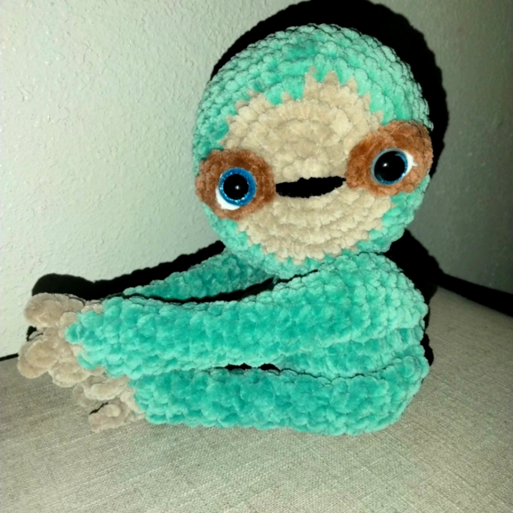 Crochet Sloth Plush